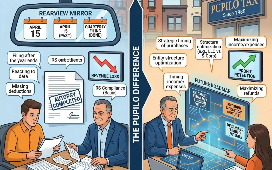 Tax Planning vs. Tax Management: Why Your Yonkers Business is Losing Money
